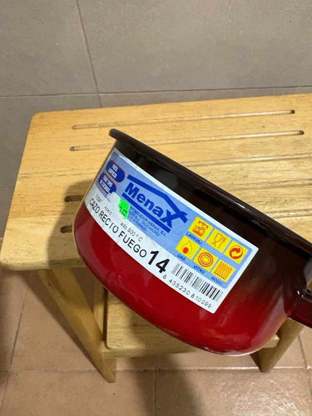 Cazo Menax Recto Fuego 14cm