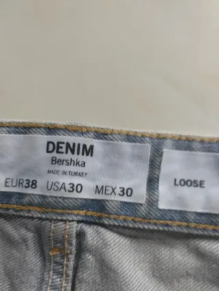 Pantalón Bershka azul claroTalla M/38-40