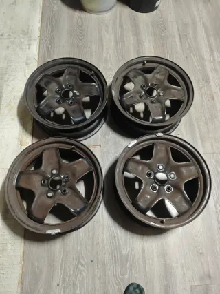 Llantas de chapa 16 pulgadas Golf 6