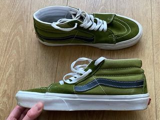 Botas Vans Hombre Verde/Negro Talla 40