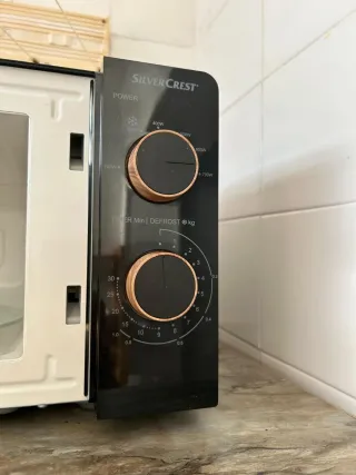 Microondas Silver Crest Negro