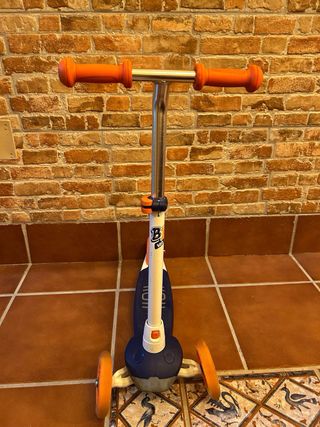 Patinete 3 Ruedas Decathlon B1-500 Azul/Naranja