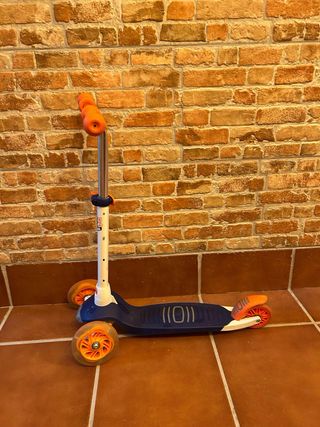Patinete 3 Ruedas Decathlon B1-500 Azul/Naranja