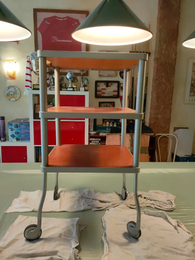 Carrito auxiliar 3 plantas