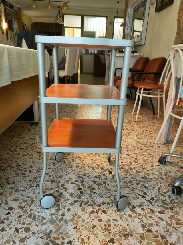 Carrito auxiliar 3 plantas