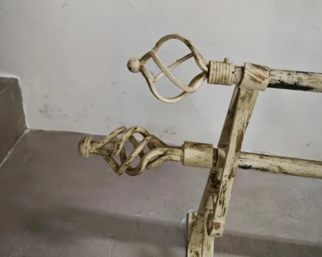 Cabecero/Espejo y Barra Cortina Metal