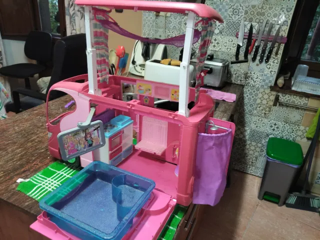Caravana Barbie Vintage Rosa