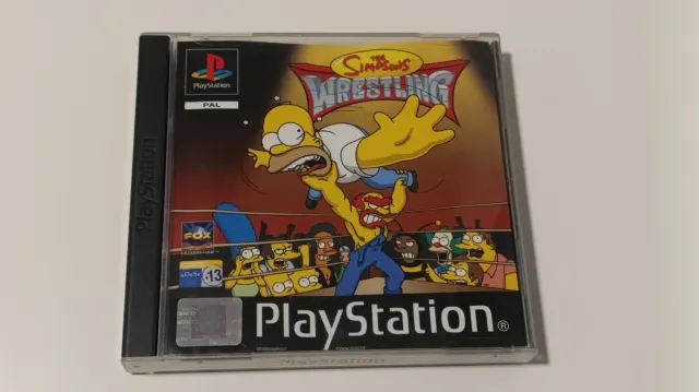 Los Simpson Wrestling PS1