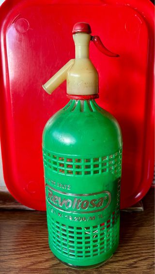 Sifón La Revoltosa rejilla verde