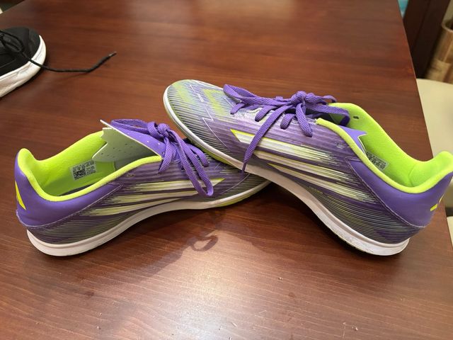 Zapatillas Adidas Futsal Morado/Verde