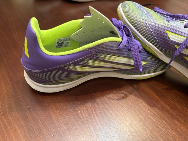 Zapatillas Adidas Futsal Morado/Verde