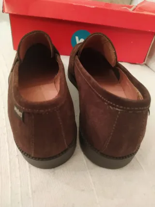 Mocasines Wonders serraje marrones