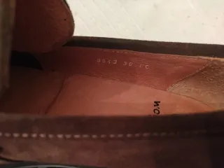 Mocasines Wonders serraje marrones