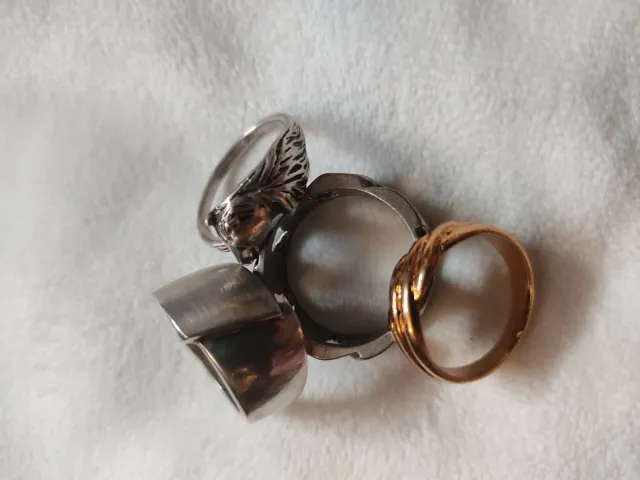 Lote de anillos antiguos