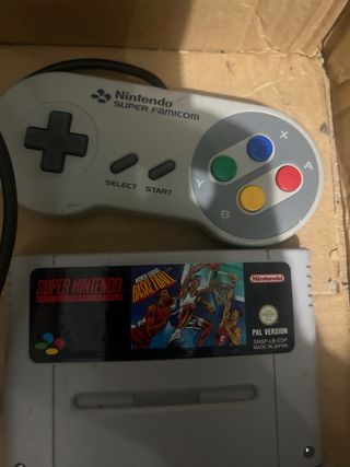 Super famicom joystick + 2 Giochi