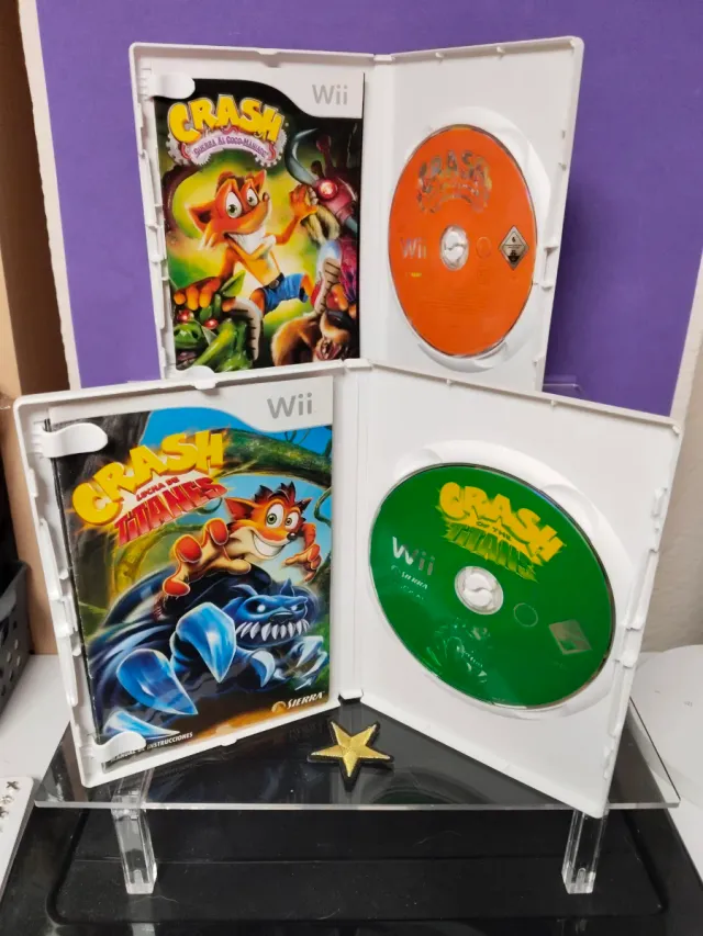 Pack Juegos Crash Wii