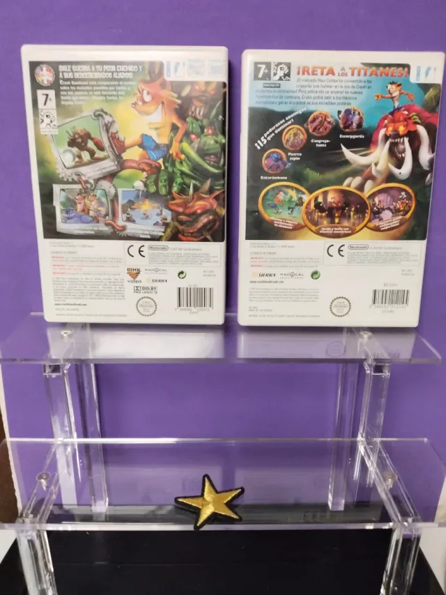 Pack Juegos Crash Wii