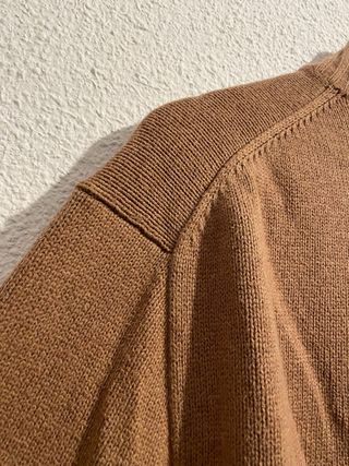 Jersey Polo Ralph Lauren Marrón Cremallera vintage