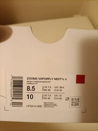 T42 Nike ZoomX Vaporfly 4