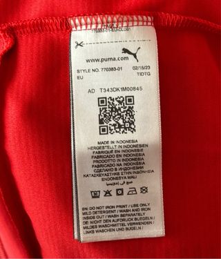 Camiseta AC Milan Giroud original Puma 2023/2024