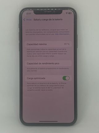 iPhone X 256GB Negro/Gris