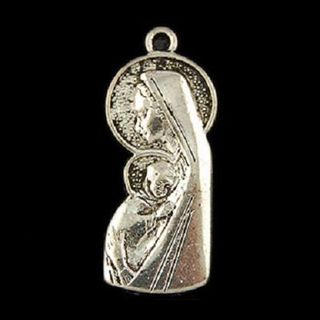 lote 30 Medallas Virgen María/Niño Jesús Plata 900