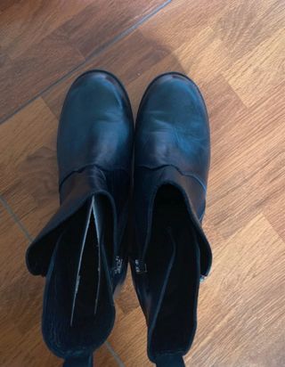 Stivaletti in vitello neri