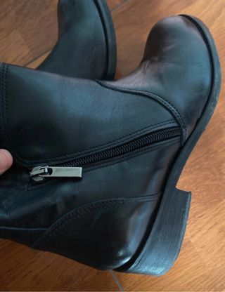 Stivaletti in vitello neri