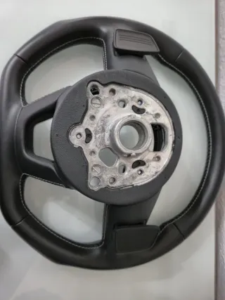 Volante Sline Achatado con Levas Audi ORIGINAL!