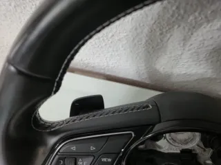 Volante Sline Achatado con Levas Audi ORIGINAL!