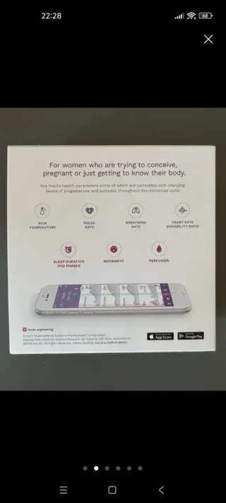 Pulsera Ava Fertility Tracker 2.0