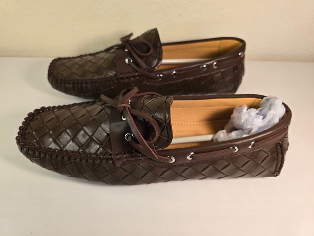 Mocassini Louis Vuitton Marroni Taglia 44