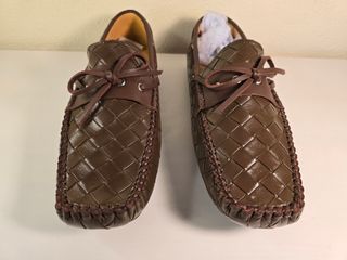 Mocassini Louis Vuitton Marroni Taglia 44