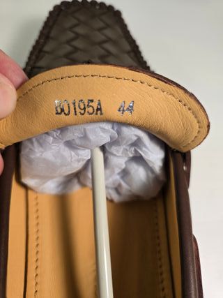 Mocassini Louis Vuitton Marroni Taglia 44