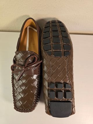 Mocassini Louis Vuitton Marroni Taglia 44