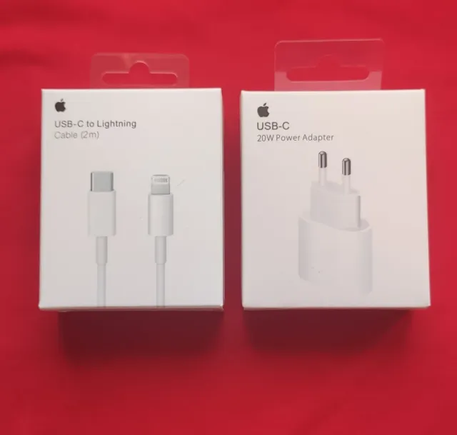 CARICABATTERIA 20W USBC (2 metri) per iPhone 14, iPhone 13