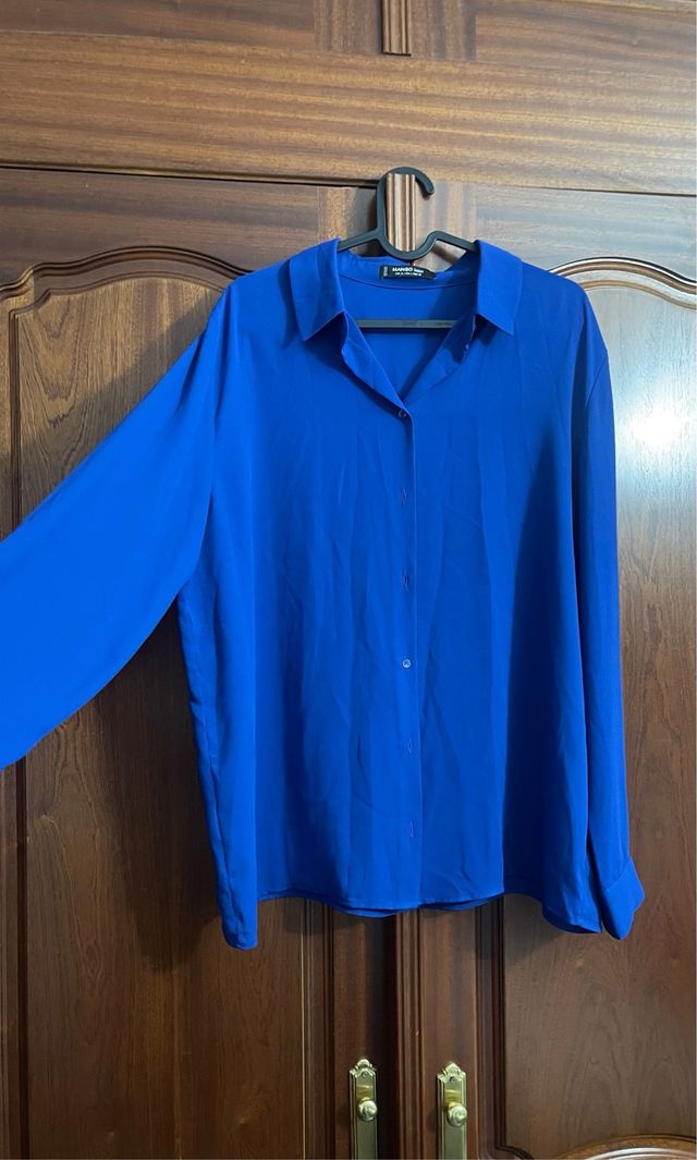 Blusa Mango Azul