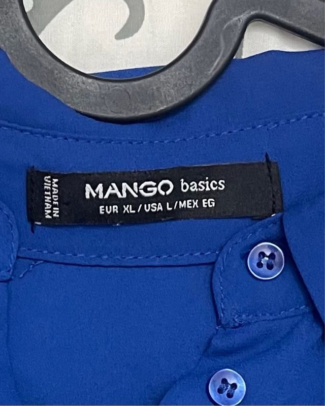 Blusa Mango Azul