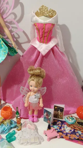 Barbie y Shelly con disfraces