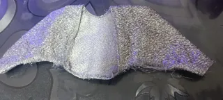 Abito Barbie vintage blu glitterato