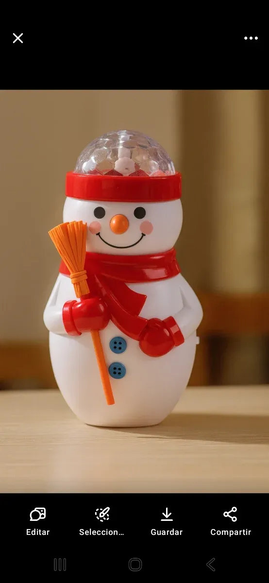 Proyector Luces de navidad, con musica