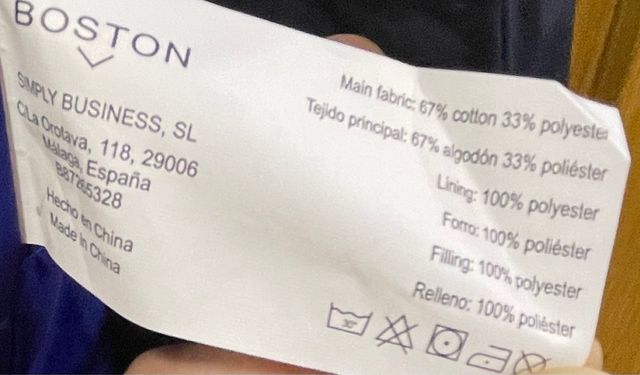 Chaquetón Parka Boston 4 Bolsillos. Talla M