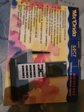 Teléfono Inalámbrico DECT MX Onda