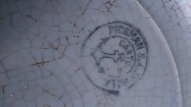 Antico piatto Pickman della Certosa