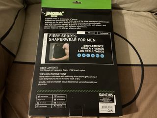 Chaleco Sauna JINGBA XL Negro/Verde