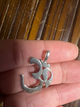 Colgante OM Plata Ley 925