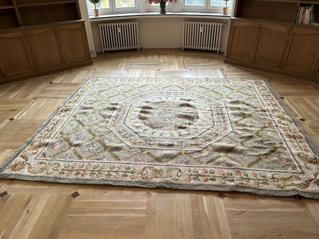 Alfombra antigua granja multicolor