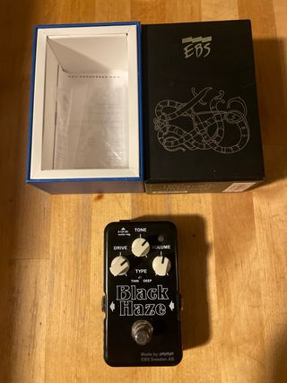 Pedal EBS Black Haze Guitarra