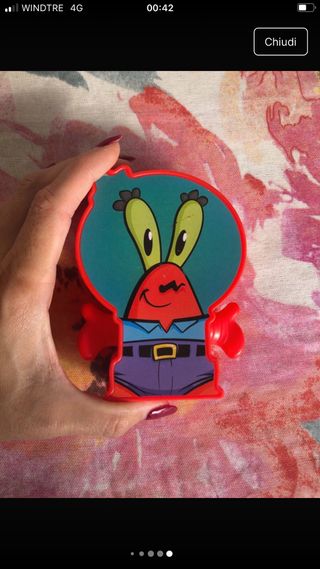 Personaggio Mr. Krabs Burger King