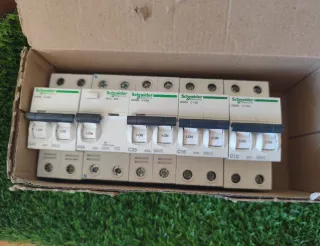5x Automático Schneider 10,16,25,40A Diferencial